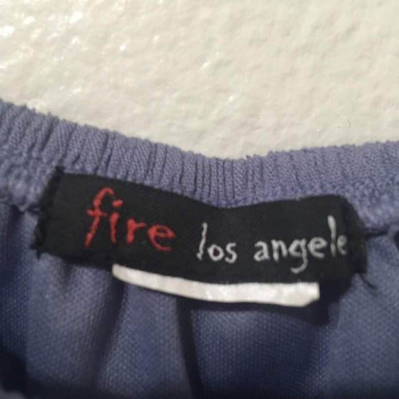 Fire Los Angeles Purple Boho Sundress - Picture 2 of 6